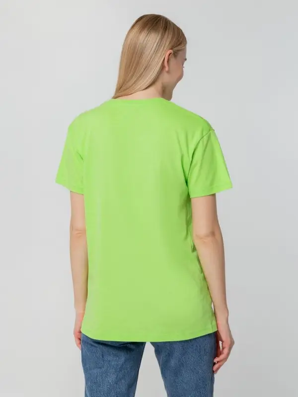 Футболка унисекс T-bolka 140, зеленое яблоко, размер S