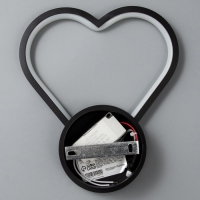 Бра 2524/1BK LED 12Вт 4000К черный 23х25 см Бра 2524/1BK LED 12Вт 4000К черный 23х25 см