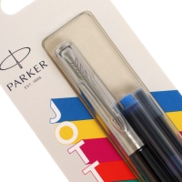 Ручка перьевая Parker JOTTER ORIGINALS BLACK, 1.0мм, + 2 стержня (син и черн) блист 2096430 Ручка перьевая Parker JOTTER ORIGINALS BLACK, 1.0мм, + 2 стержня (син и черн) блист 2096430