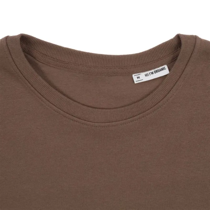 Свитшот женский BNC Inspire (Organic), серо-зеленый, размер S