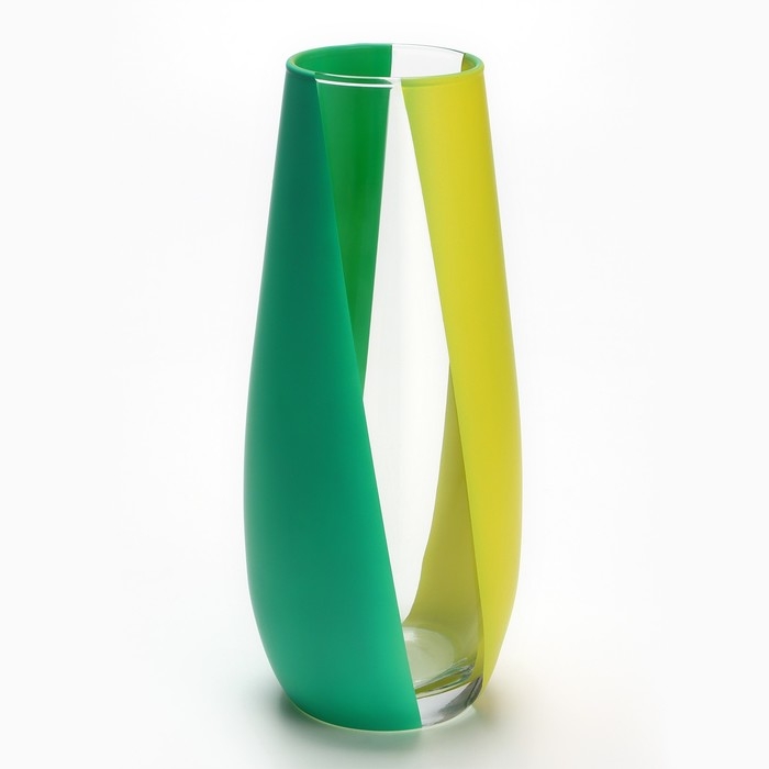 Ваза для цветов &laquo;Геометрия&raquo; стеклянная, 26 см, 1,7 л.