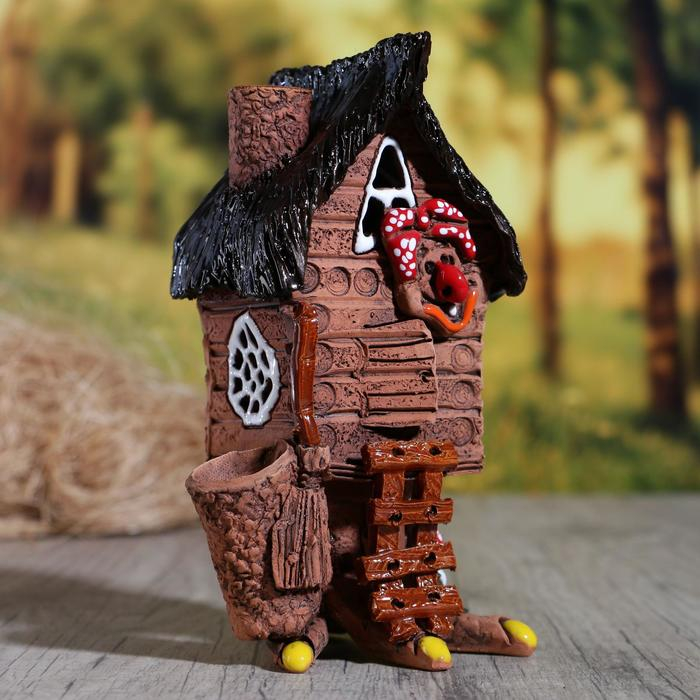 Аромалампа Домик &laquo;Лапуля&raquo;, 16 см, ручная работа, микс