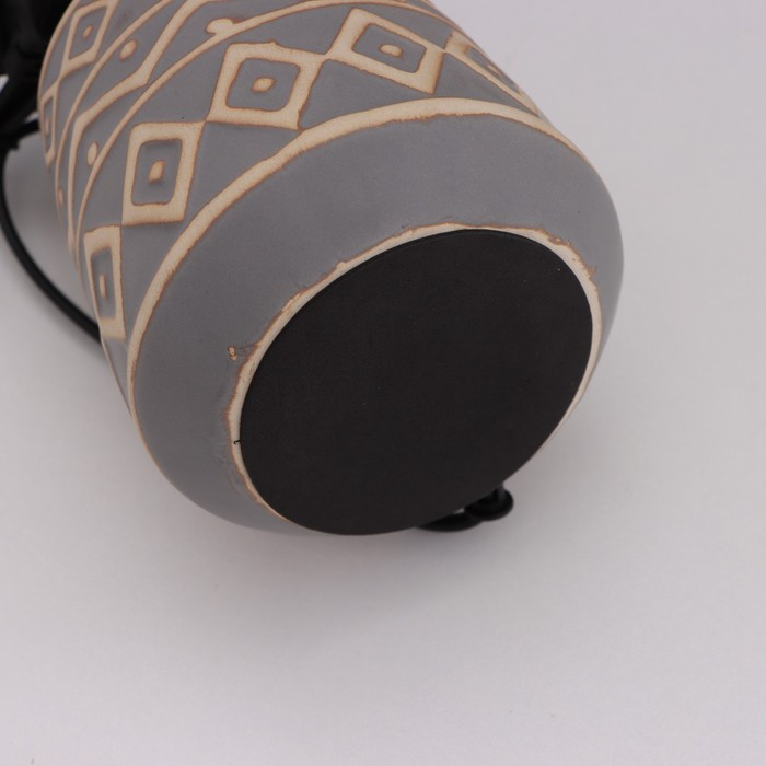 Лампа настольная 16309/1GR E14 40Вт серый 20х20х32 см RISALUX Лампа настольная 16309/1GR E14 40Вт серый 20х20х32 см RISALUX