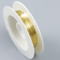 Проволока для творчества "Astra" 0,2 мм, 10 м, золото Проволока для творчества "Astra" 0,2 мм, 10 м, золото