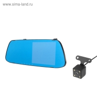 Видеорегистратор Cartage, 2 камеры, HD 1080P, размер 30&times;8 см, TFT 5.0, обзор 140&deg;