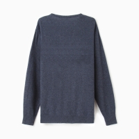 Джемпер мужской, цвет синий, р-р 48