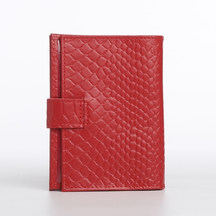 Обложка для автодокументов и паспорта, цвет красный Обложка для автодокументов и паспорта, цвет красный
