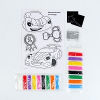 Набор для творчества. Фреска-магнит «Крутые тачки» Набор для творчества. Фреска-магнит «Крутые тачки»