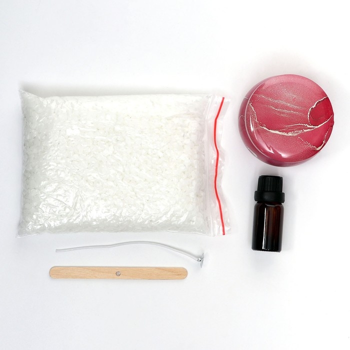 Свеча своими руками. Создание свечи &laquo;Vanilla&raquo;, набор для творчества