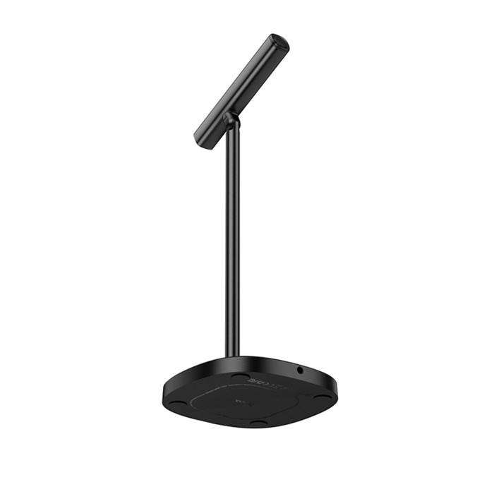 USB-микрофон Hoco L16, настольный, разъем 3.5 мм, чёрный USB-микрофон Hoco L16, настольный, разъем 3.5 мм, чёрный