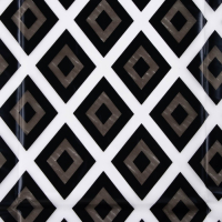 Штора для ванны Доляна «Ромбы», 180×180 см, EVA Штора для ванны Доляна «Ромбы», 180×180 см, EVA