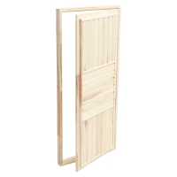 Дверь для бани и сауны "Эконом", ЛИПА 180&times;80см