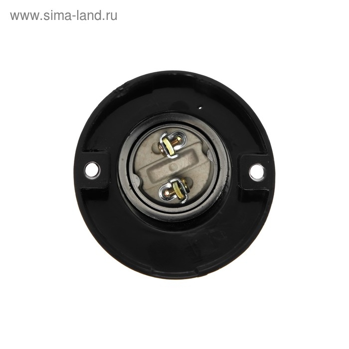 Патрон электрический IN HOME Е27ФП-02, Е27, карболитовый, настенный Патрон электрический IN HOME Е27ФП-02, Е27, карболитовый, настенный