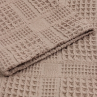 Халат вафельный мужской SL HOME: Chess "Саббиа", размер S, 100% хлопок, 340 г/м2 Халат вафельный мужской SL HOME: Chess "Саббиа", размер S, 100% хлопок, 340 г/м2