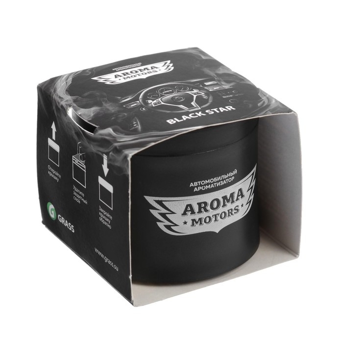 Ароматизатор гелевый Grass &laquo;Aroma Motors&raquo; BLACK STAR, 100 мл