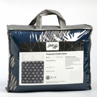 Покрывало LoveLife 1,5 сп Golden hearts 150*210&plusmn;5см, микрофайбер, 100% п/э