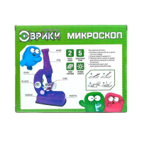 Микроскоп &laquo;Эврики&raquo;, световые эффекты, сменные линзы, увеличение x100, x300, x600