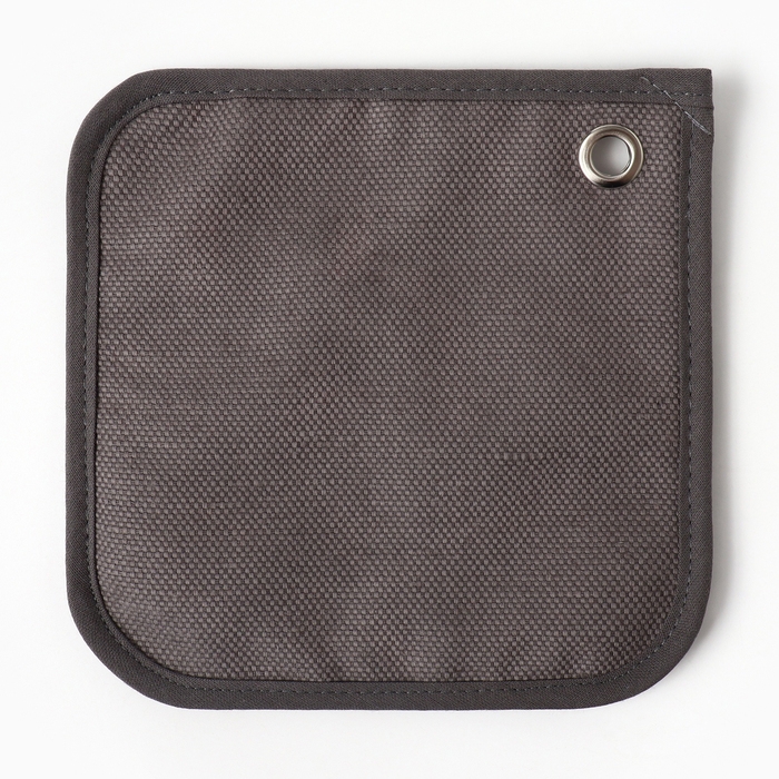 Прихватка Этель Freedom grey 17х17см, 56%лён, 44%хл Прихватка Этель Freedom grey 17х17см, 56%лён, 44%хл