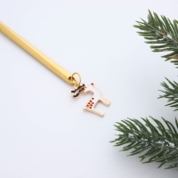 Ложка столовая с акриловым подвесом «Чудеса рядом», нержавеющая сталь, 14. 8 х 2.7 см Ложка столовая с акриловым подвесом «Чудеса рядом», нержавеющая сталь, 14. 8 х 2.7 см