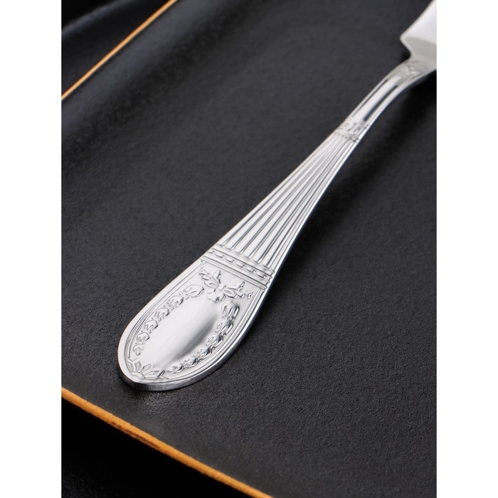 Вилка десертная из нержавеющей стали «Беркли», длина 17 см, толщина 2,5 мм, цвет серебряный Вилка десертная из нержавеющей стали «Беркли», длина 17 см, толщина 2,5 мм, цвет серебряный