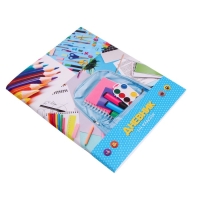 Дневник для 1-4 классов, "Школьные принадлежности", мягкая обложка, 48 листов Дневник для 1-4 классов, "Школьные принадлежности", мягкая обложка, 48 листов