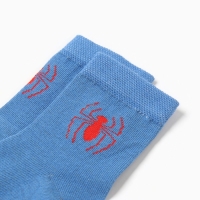 Носки для мальчика «Человек-Паук», MARVEL, 20-22 см, цвет синий Носки для мальчика «Человек-Паук», MARVEL, 20-22 см, цвет синий