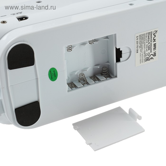 Швейная машина VLK Napoli 1400, 12 операций, 4хАА/от сети, бело-розовая Швейная машина VLK Napoli 1400, 12 операций, 4хАА/от сети, бело-розовая