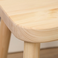 Табурет FLISAT, 24х24х28, Массив сосны Табурет FLISAT, 24х24х28, Массив сосны