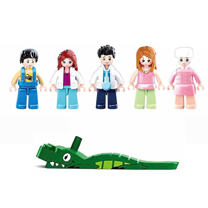 Конструктор Розовая мечта «Поликлиника», 459 деталей Конструктор Розовая мечта «Поликлиника», 459 деталей