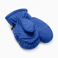 Варежки зимние детские MINAKU, цвет синий, 15см