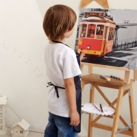 Фартук детский Этель &laquo;Открой мир&raquo;, 49 х 39 см