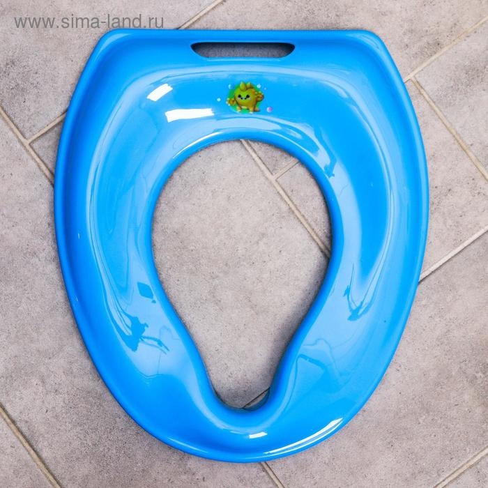 Сиденье на унитаз, цвет синий Сиденье на унитаз, цвет синий