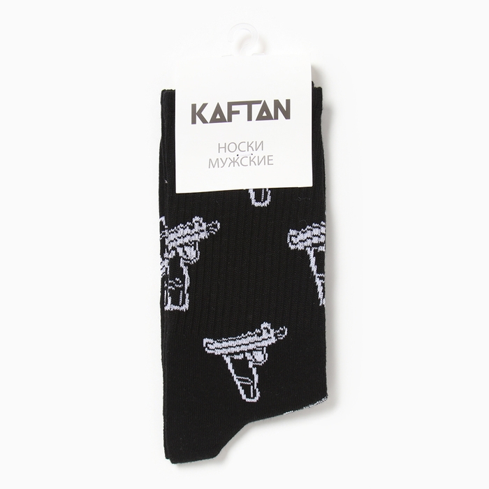 Носки мужские KAFTAN "Пушка" размер  41-44 (27-29 см)