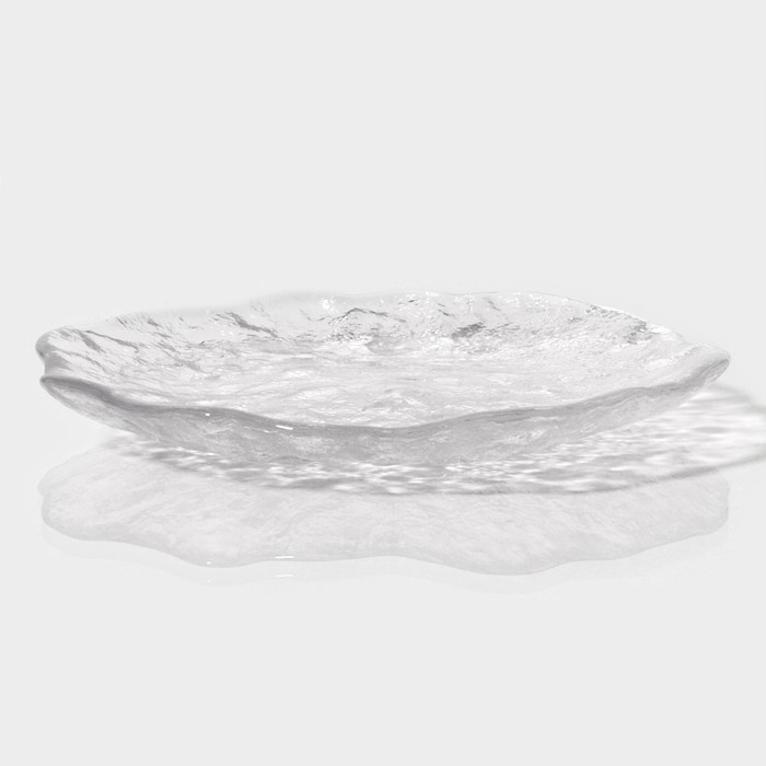 Блюдо для подачи стеклянное «Рифальтаро», d=14,5 см, 14,5×1,7 см Блюдо для подачи стеклянное «Рифальтаро», d=14,5 см, 14,5×1,7 см