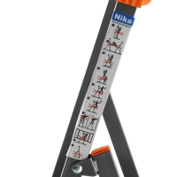 Стремянка Nika СМ3, широкие ступени, высота до рабочей площадки 625 мм, 3 ступени Стремянка Nika СМ3, широкие ступени, высота до рабочей площадки 625 мм, 3 ступени