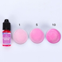 Краска (пигмент) для воска "Флуоресцентный розовый" 10 мл Краска (пигмент) для воска "Флуоресцентный розовый" 10 мл