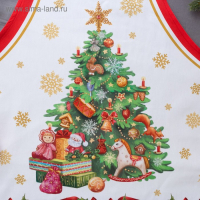 Фартук &laquo;Этель: Новогодняя сказка&raquo;, 65 &times; 60 см, 100 % хлопок, саржа, 190 г/м&sup2;