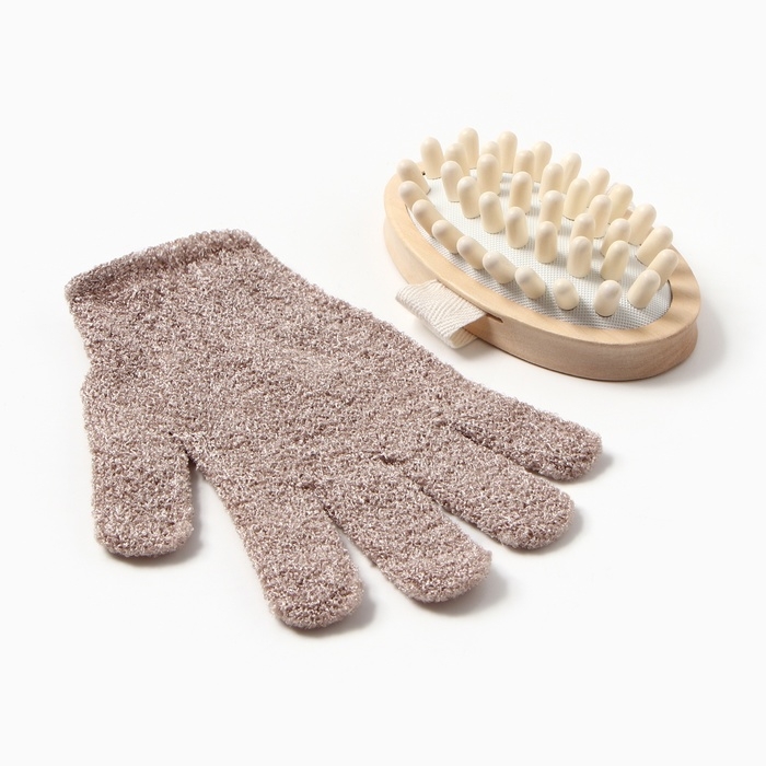 Подарочный набор Этель Christmas greens полотенце 30х60см и аксс (5 предм.)