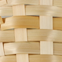 Набор корзин, 19х7,5х9,5/31 см, 22х9х11/34 см, 24х9х11,5/35 см, 3 шт, жёлтые, бамбук