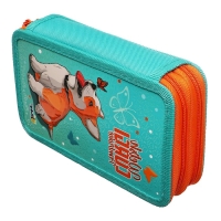 Пенал 2 секции 110*190 лам.кар ПКК 11-19 3D лак дев "Корги с бабочкой" 71027 Пенал 2 секции 110*190 лам.кар ПКК 11-19 3D лак дев "Корги с бабочкой" 71027