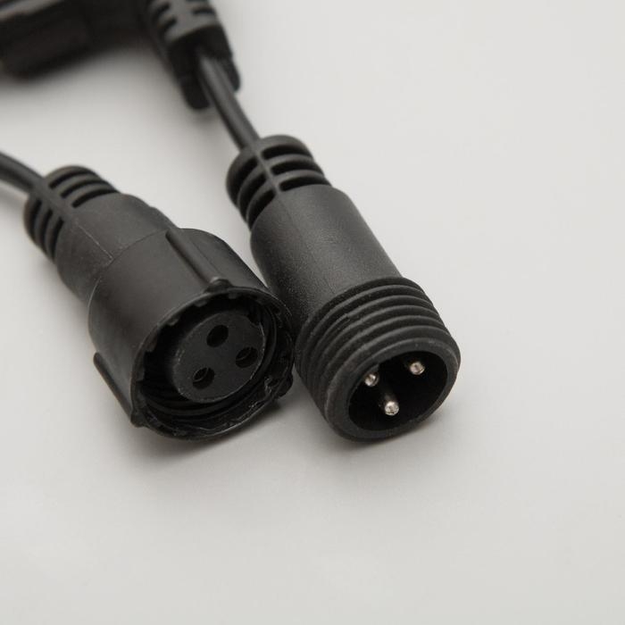 Гирлянда «Занавес» 2 × 3 м, IP44, УМС, тёмная нить, 760 LED, свечение тёплое белое, мерцание белым, 220 В Гирлянда «Занавес» 2 × 3 м, IP44, УМС, тёмная нить, 760 LED, свечение тёплое белое, мерцание белым, 220 В