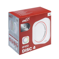 Вентилятор вытяжной ERA DISC 4, 160х140 мм, d=100 мм, 220-240 В