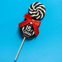 Леденец на палочке &laquo;15 г силы&raquo;, вкус: кола, 15 г.