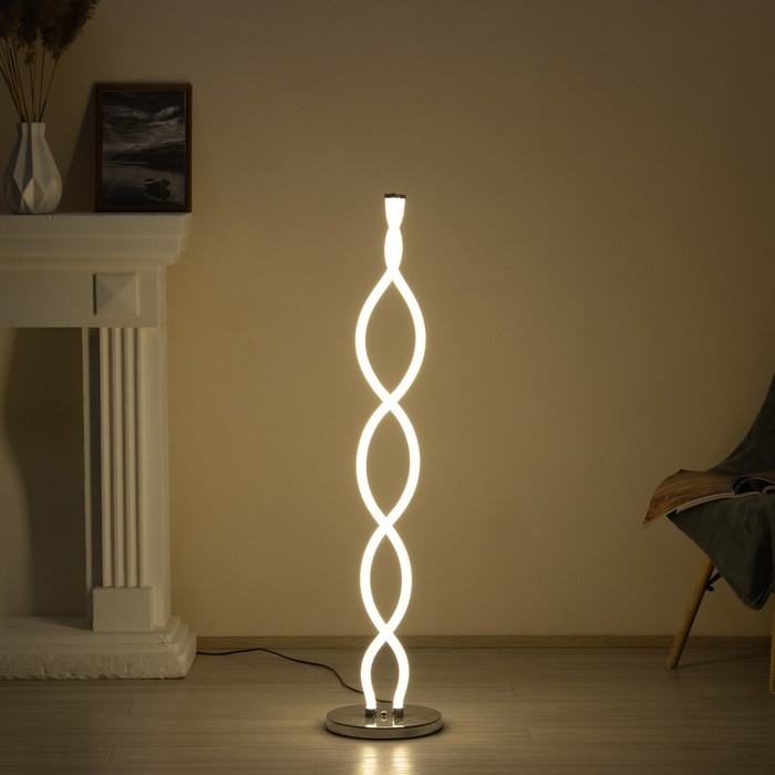 Торшер Торшер "Артес" LED 58Вт хром 25х25х142 см