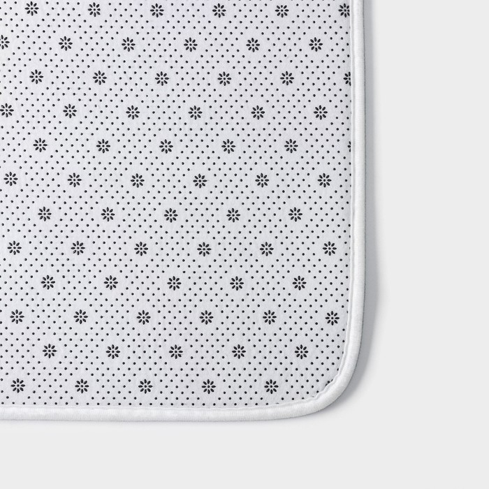 Коврик для ванной и туалета Доляна &laquo;Грэй&raquo;, 40&times;60 см