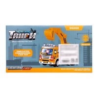 Машина «Стройка», масштаб 1:55, работает от батареек, свет и звук, МИКС Машина «Стройка», масштаб 1:55, работает от батареек, свет и звук, МИКС