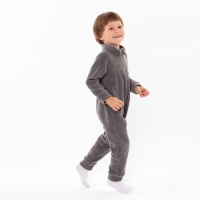 Комбинезон детский, цвет серый, рост 80-86 см