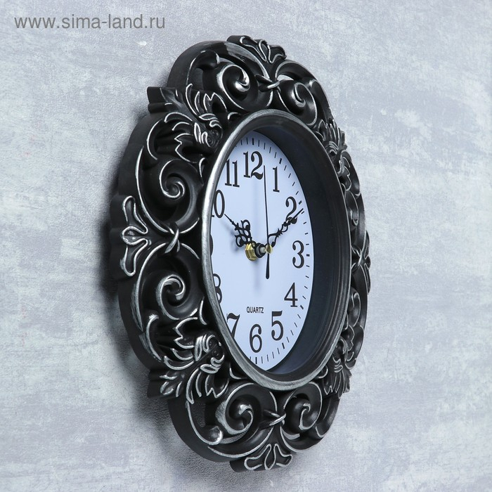 Часы настенные, серия: Интерьер, Часы настенные, серия: Интерьер, "Трейси", плавный ход, 25 х 28 см