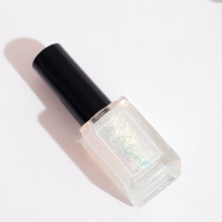 Лак для ногтей Jeanmishel, тон 409, блёстки серебристые салатовые, мелкие, 12 мл