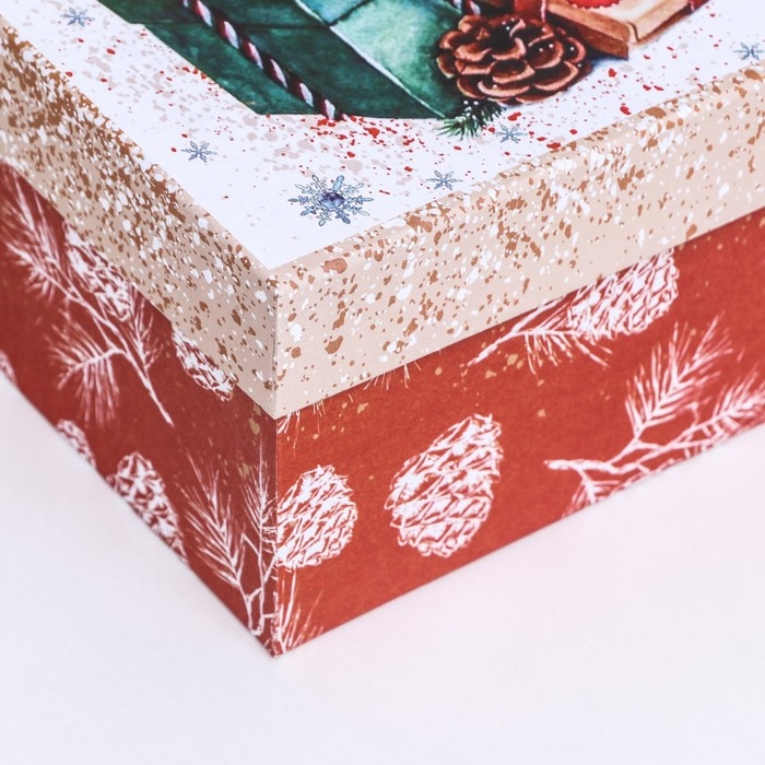 Коробка прямоугольная "Подарки" ,27 &times; 17 &times; 11 см